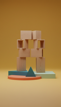 Modular Hardwood Storage Organizer